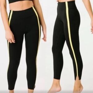 Like New! Black Neon Tape Luxe High-Rise